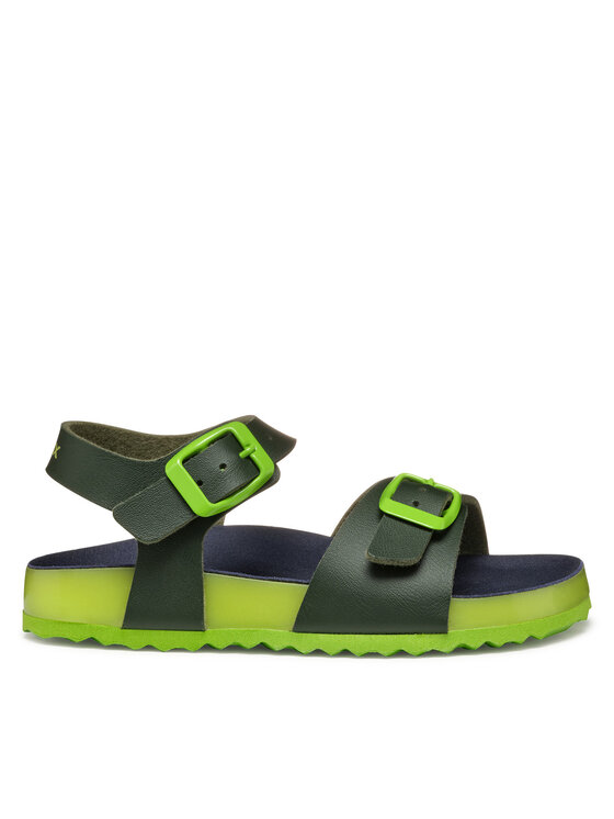 Geox Sandały J Ghita J558LC 0003W C3X2K M Khaki