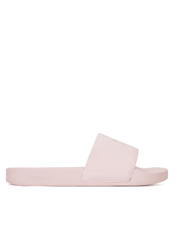 Tommy Jeans Klapki Flag Pool Slide Patent EN0EN02901 Różowy