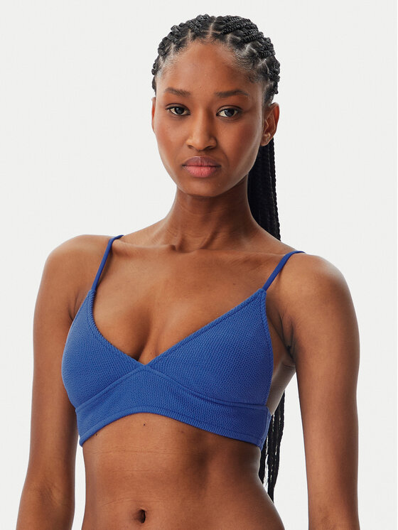 Banana Moon Góra od bikini Miko Scrunchy JAA36 Niebieski