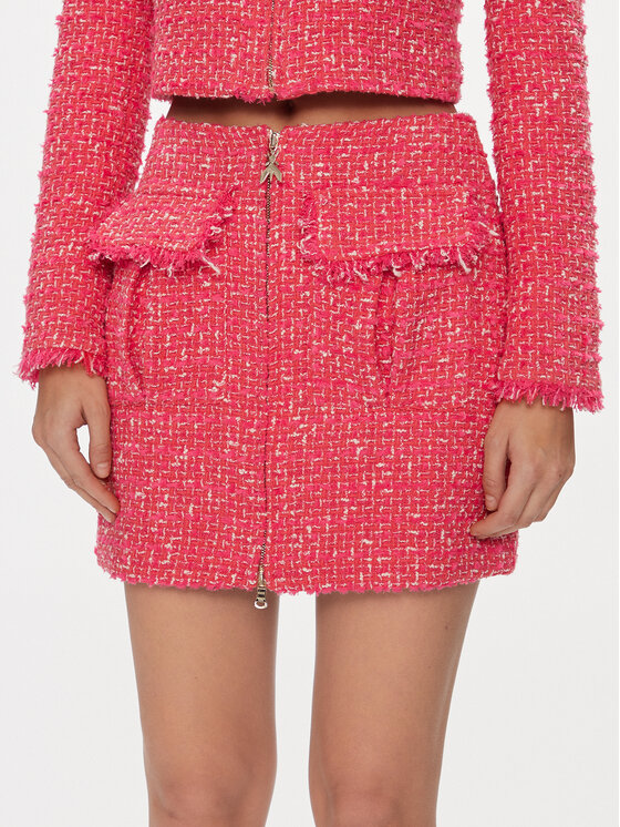 Patrizia Pepe Spódnica mini 8G0402/A376-F592 Różowy Regular Fit