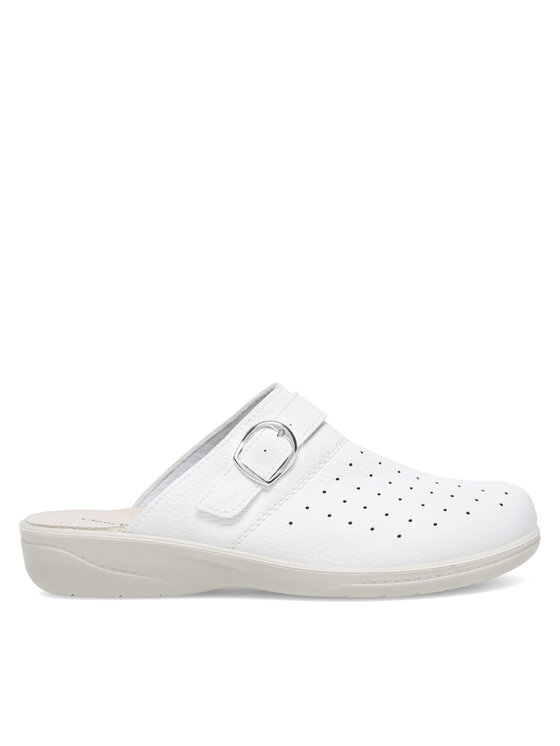 Clara Barson Klapki WS010904-01 Biały