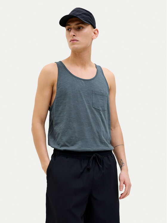 Jack&Jones Tank top Varenna 12273165 Szary Regular Fit