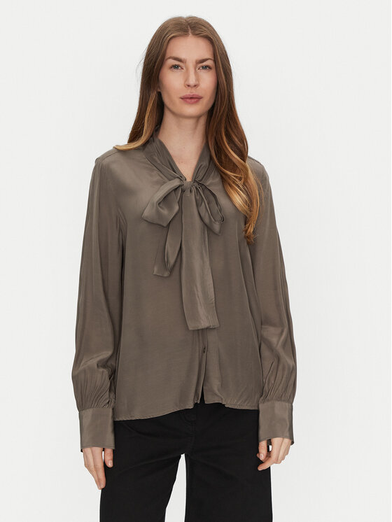 Gap Bluzka 618636-00 Brązowy Regular Fit