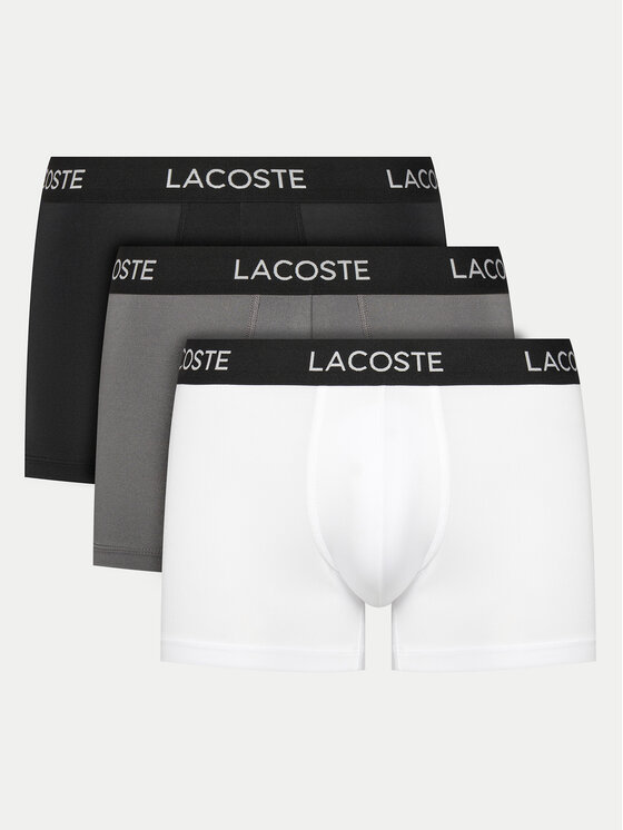 Lacoste Komplet 3 par bokserek 5H2394 Kolorowy