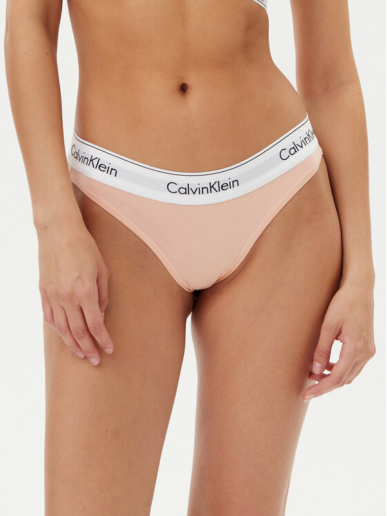 Calvin Klein Underwear Figi klasyczne 0000F3787E Pomarańczowy