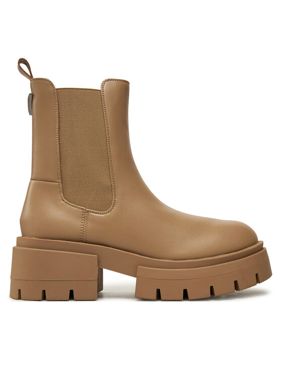 Guess Sztyblety Charlotte FLFCHT ELE10 Beżowy