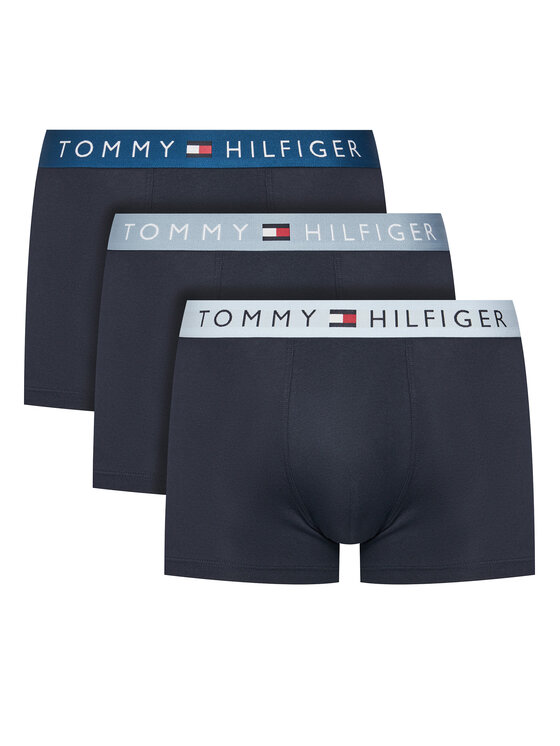 Tommy Hilfiger Komplet 3 par bokserek UM0UM03181 Czarny