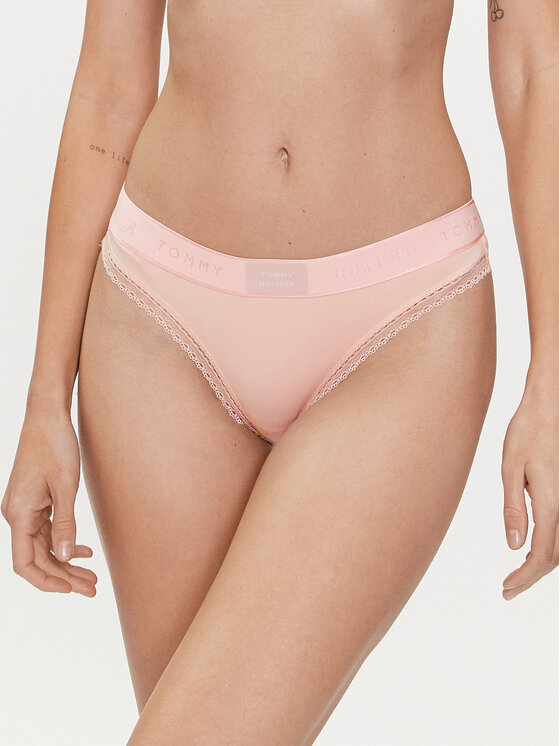 Tommy Hilfiger Figi klasyczne UW0UW04813 Różowy