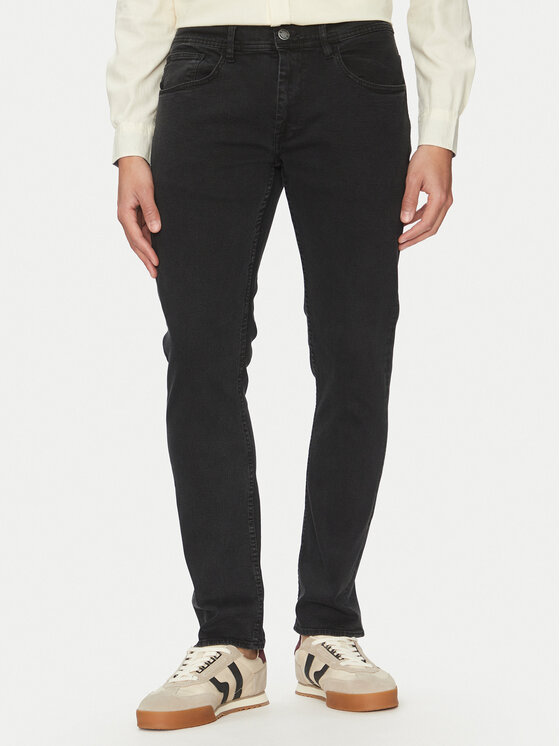 Blend Jeansy 20717854 Czarny Straight Fit