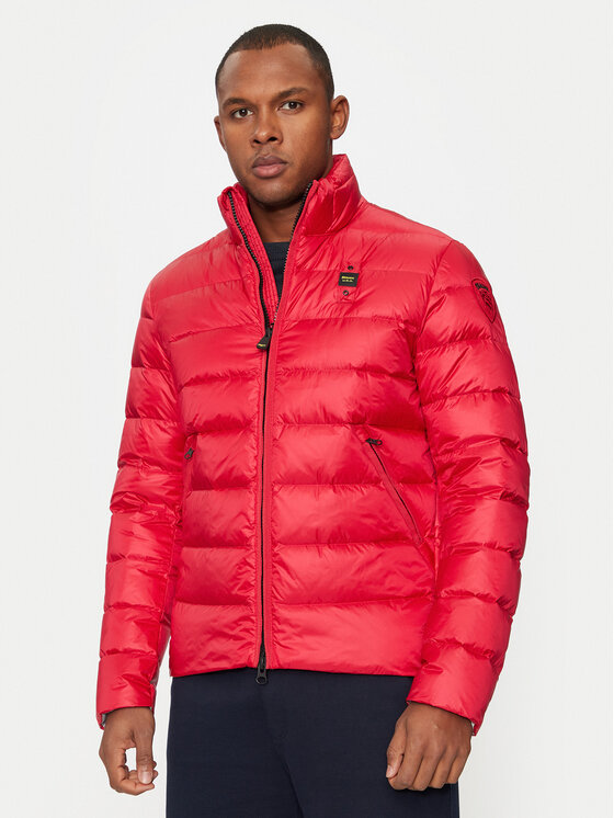 Blauer Kurtka puchowa 24WBLUC03024 Czerwony Regular Fit