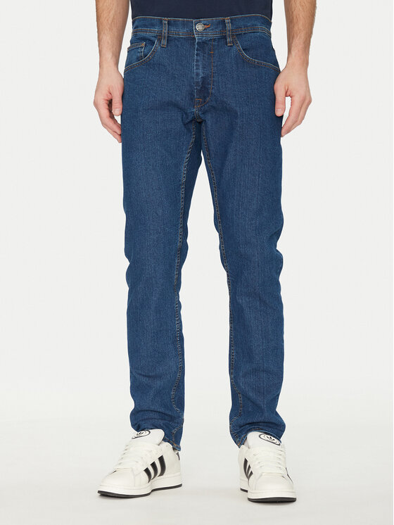 Blend Jeansy 20717708 Niebieski Straight Fit
