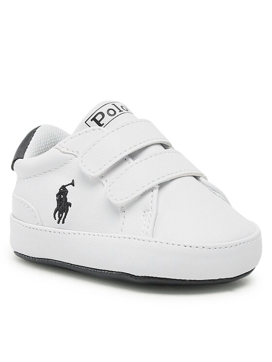 Polo Ralph Lauren Sneakersy Heritage Court Ii Ez Layette RL100731 Biały