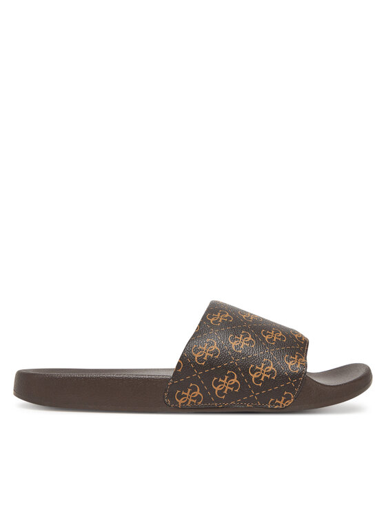 Guess Klapki FMJTOKELE19 Brązowy