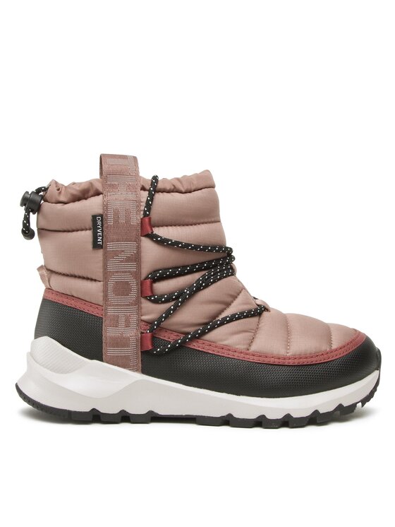 The North Face Śniegowce Thermoball Lace Up Wp NF0A5LWD7T41-050 Brązowy