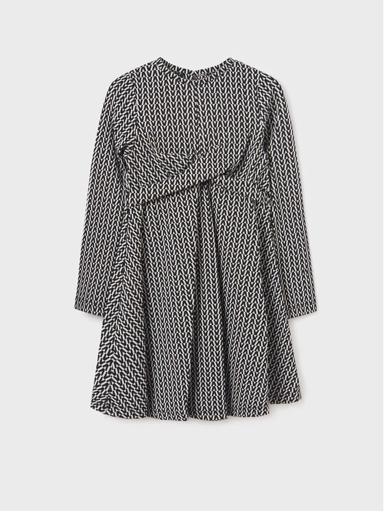 Mayoral Sukienka elegancka 7.966 Czarny Regular Fit