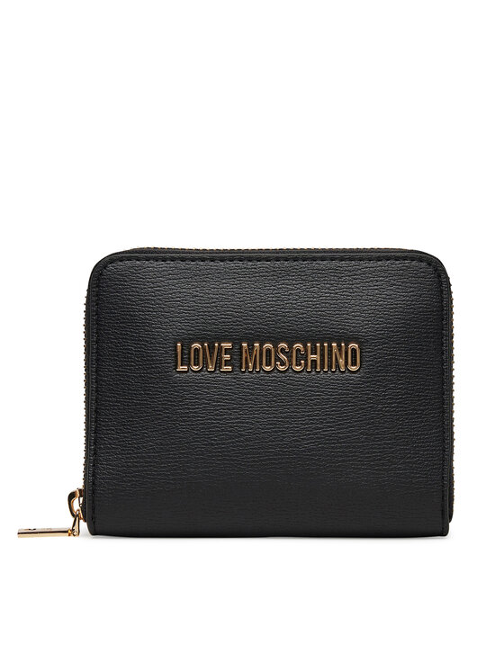 LOVE MOSCHINO Mały Portfel Damski JC5702PP1MLD0000 Czarny