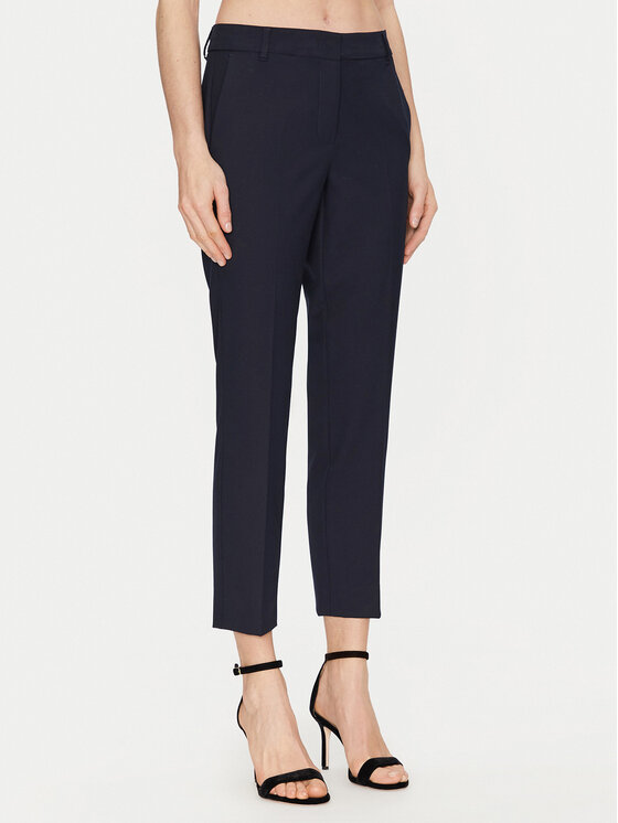 Marella Chinosy Nicosia 2513131031 Granatowy Slim Fit