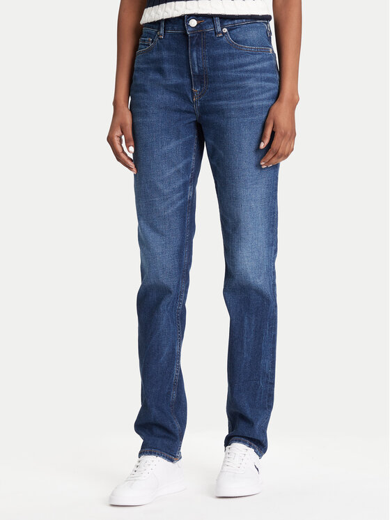 Tommy Hilfiger Jeansy WW0WW45684 Niebieski Slim Fit