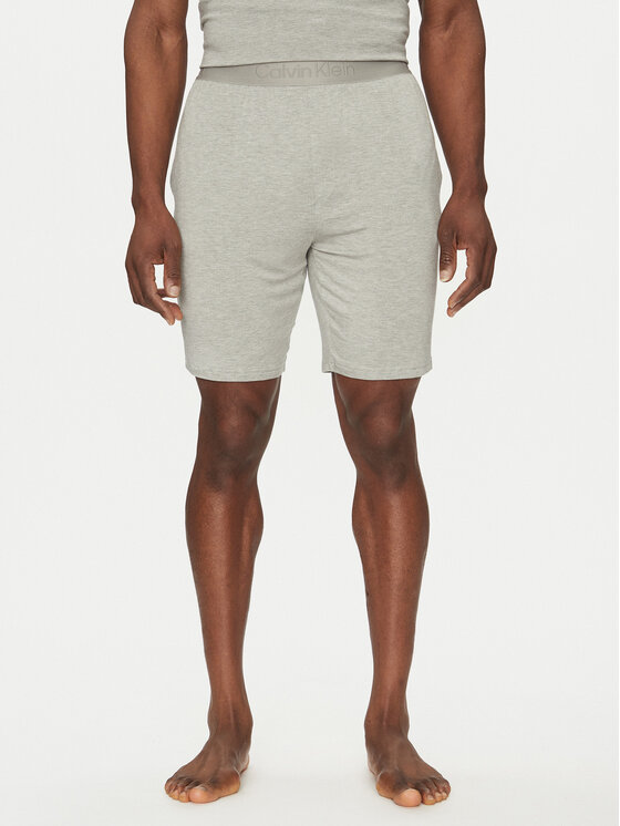 Calvin Klein Underwear Szorty piżamowe LV00NM2824 Szary Regular Fit