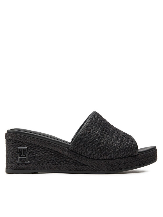 Tommy Hilfiger Espadryle FW0FW07927 Czarny