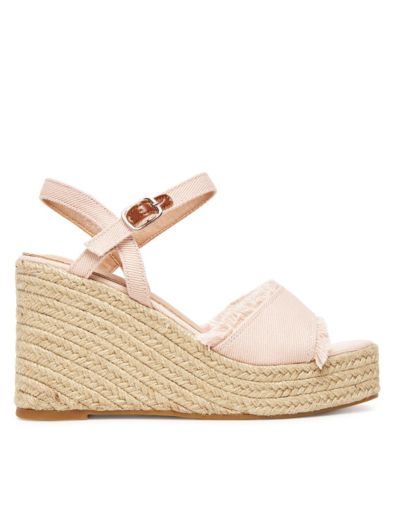 DeeZee Espadryle E0822-4A Różowy