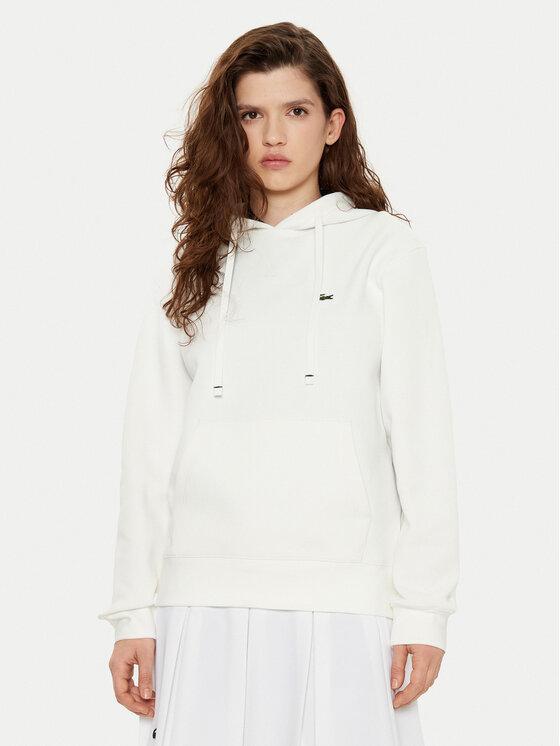 Lacoste Bluza SF8346 Écru Regular Fit