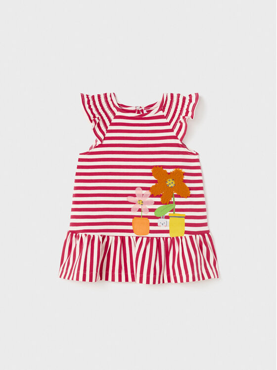 Mayoral Sukienka letnia 1970 Czerwony Regular Fit