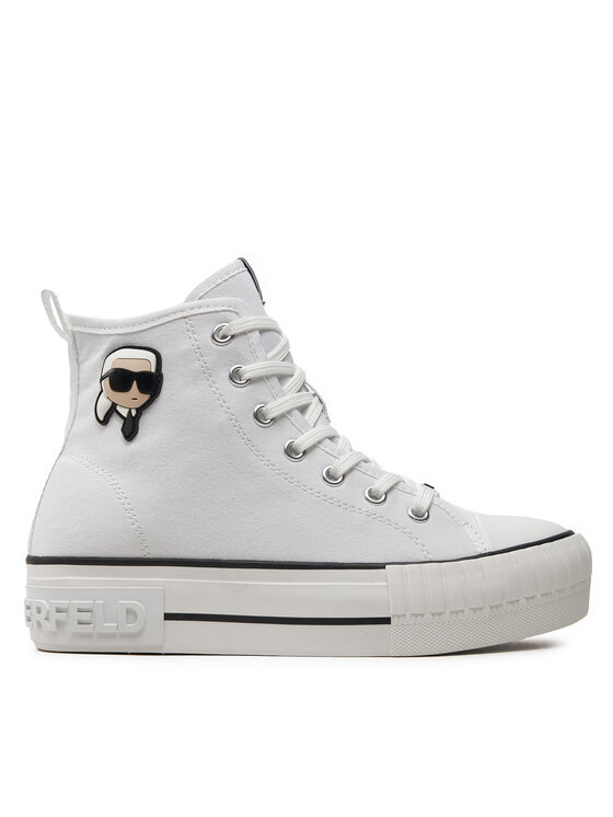 KARL LAGERFELD Trampki KL60444 Biały