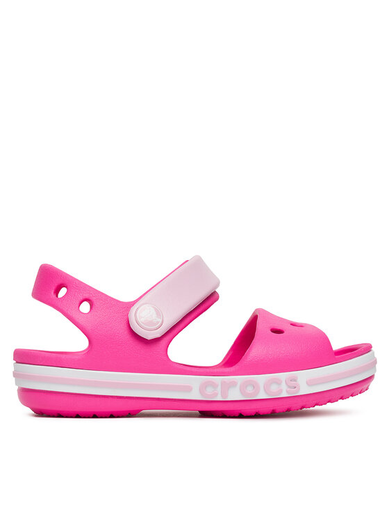 Crocs Sandały BAYABAND SANDAL T 211055-6QQ Różowy