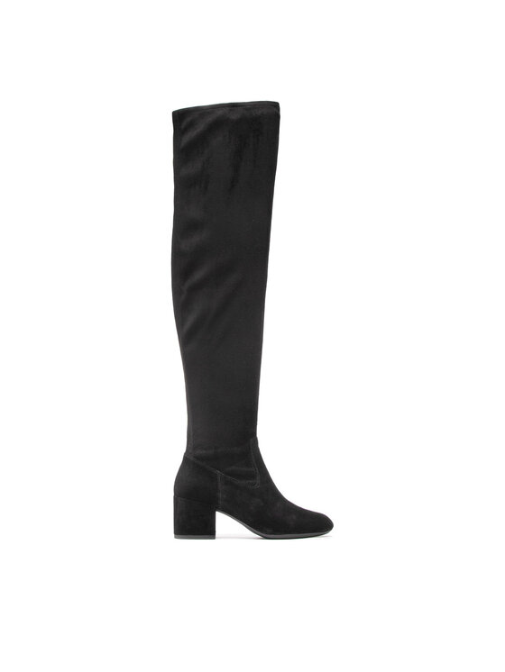 Geox Muszkieterki D Eleana I D26TWI 0JZ21 C9999 Czarny