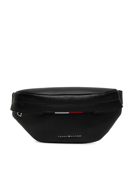 Tommy Hilfiger Saszetka nerka Th Central Bumbag AM0AM13488 Czarny