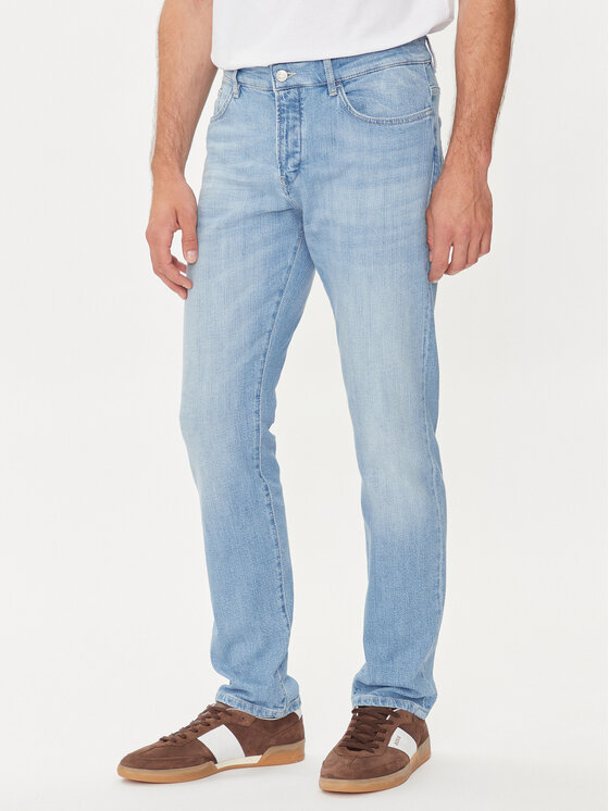 BOSS Jeansy Delaware3-1-Bf 50513692 Niebieski Slim Fit