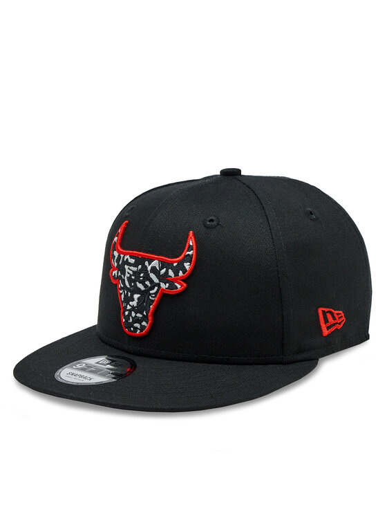 New Era Czapka z daszkiem Seas Infill 950 Bulls 60364362 Czarny