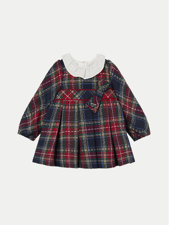 Mayoral Sukienka elegancka 2903 Granatowy Regular Fit