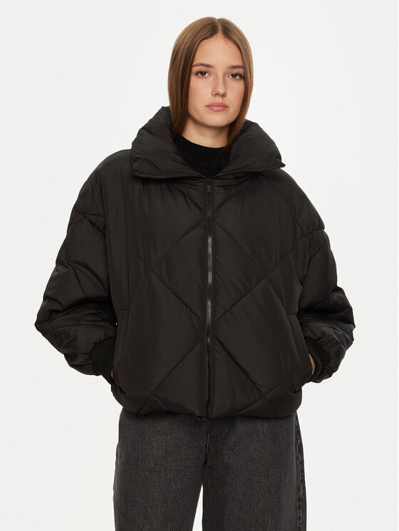 Brave Soul Kurtka puchowa LJK-ELDAN Czarny Regular Fit