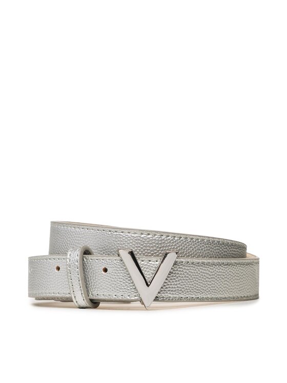 Valentino Pasek Damski Divina VCS1R456GN Srebrny