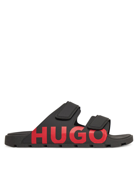 HUGO Klapki Evander 50542042 Czarny
