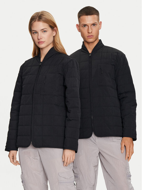Rains Kurtka przejściowa Giron Liner Jacket T1 19400 Czarny Regular Fit