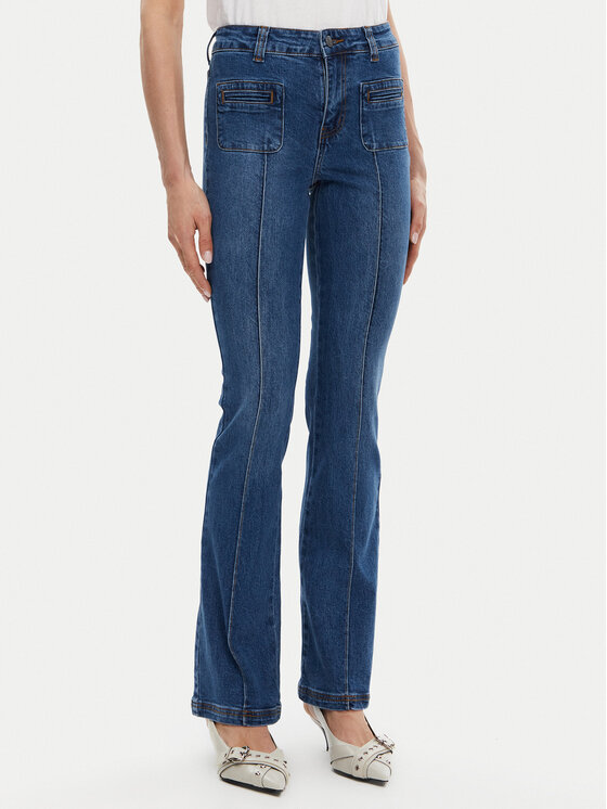 Silvian Heach Jeansy GPP25275JE Granatowy Regular Fit