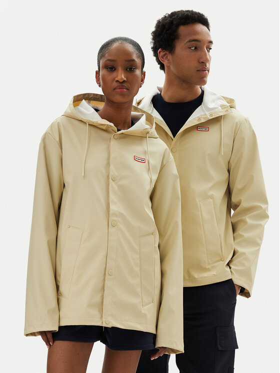Hunter Kurtka przeciwdeszczowa Izzy Unisex HARU0012251 Beżowy Regular Fit
