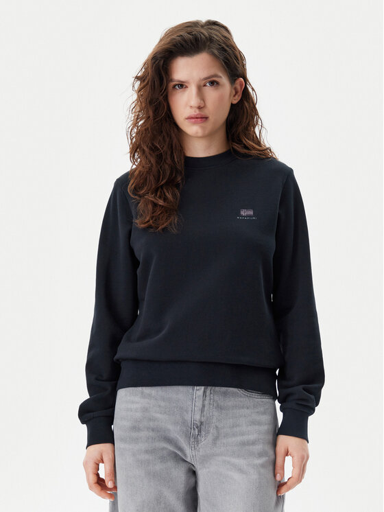 Napapijri Bluza B-Nina NP0A4H85 Czarny Regular Fit