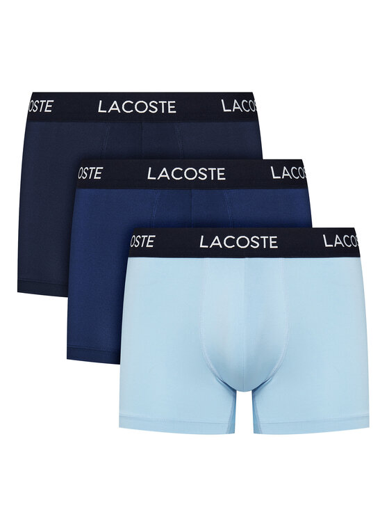 Lacoste Komplet 3 par bokserek 5H2394 Kolorowy
