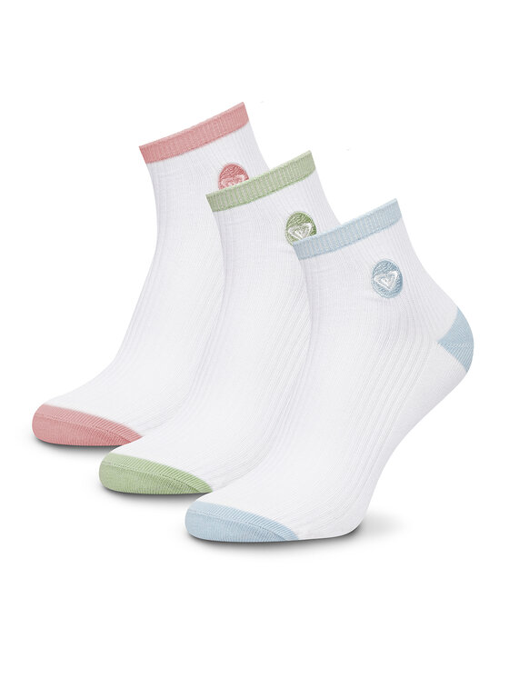Roxy Skarpety AS_ROXY_04Z_SS25 (3-PACK) Biały