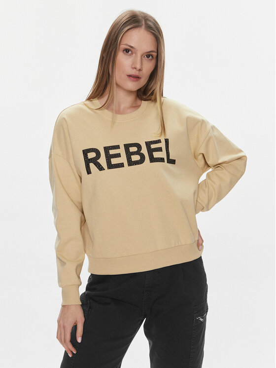 ONLY Bluza Coco 15310260 Beżowy Regular Fit