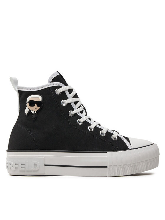 KARL LAGERFELD Trampki KL60444 Czarny