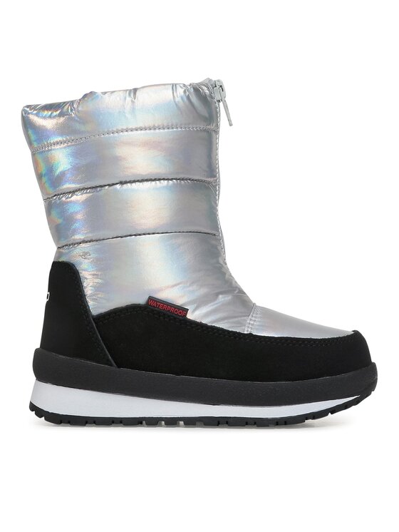 CMP Śniegowce Kids Rae Snow Boots Wp 39Q4964 Srebrny