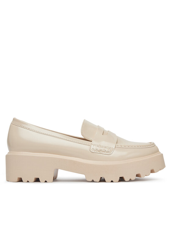 DeeZee Loafersy LE601-2 Beżowy