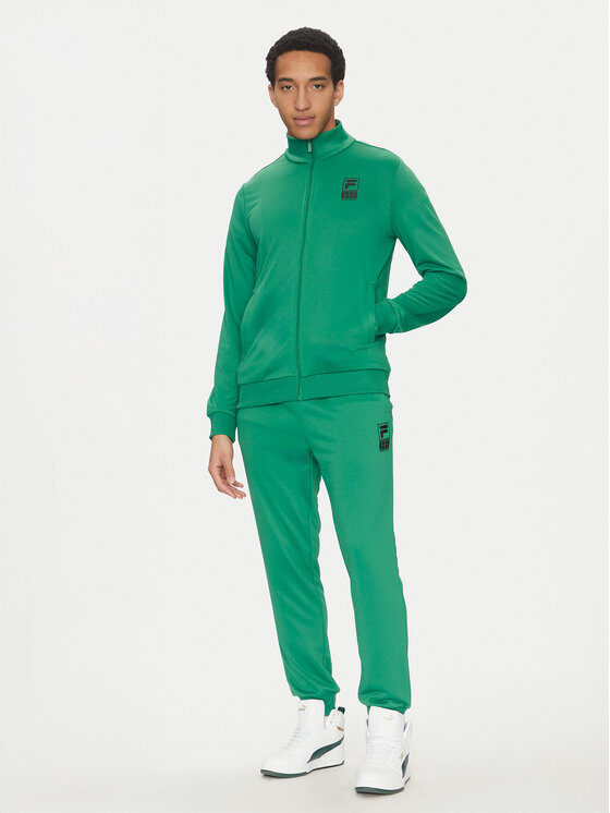 Fila Dres Ledegem FAM1141 Zielony Regular Fit