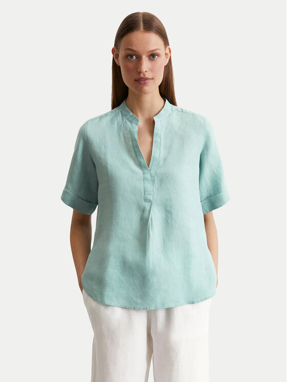Marc O'Polo Koszula 516 1135 41069 Zielony Regular Fit