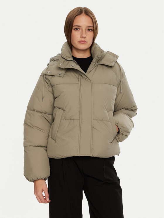 ONLY Kurtka zimowa Hope 15322013 Zielony Regular Fit